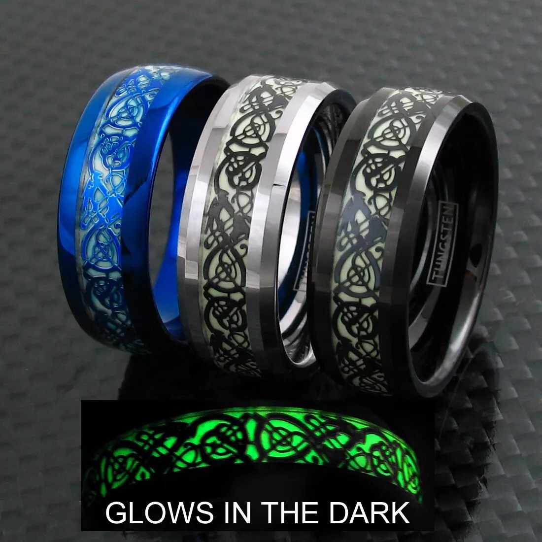 Tungsten glow hotsell ring