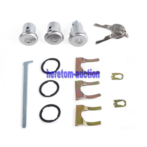 Ignition, Door, & Trunk Lock Set With GM Keys, 1968 Pontiac Firebird - Hydro-E-Lectric - Foto 6