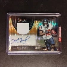 #1/23 Keke Coutee Rookie Patch Auto 2018 Panini Select Texas Tech Texans Rpa