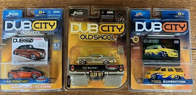 JADA  DUB CITY Three Diferent - DIE CAST METAL 1:64  NEW SEALED