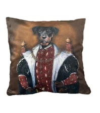 "My Lord" Decorative Chic Throw Pillow with Insert Veralis 16x16"
