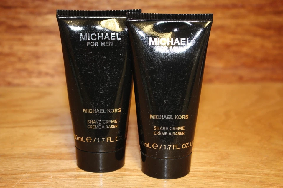 2 Pcs Michael By Michael Kors 1.6/1.7oz. Shave Creme For Men NewSame As Picture - Image 2 of 2