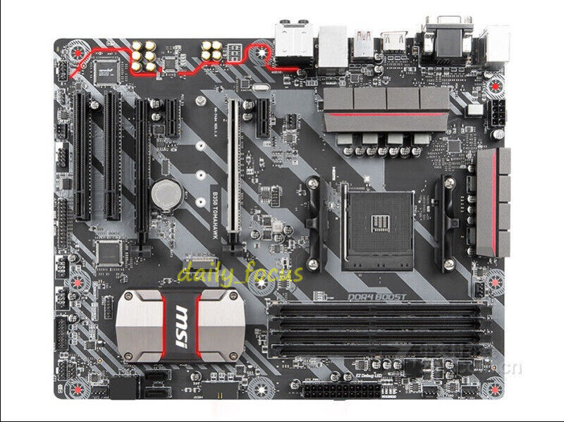 MSI AMD Ryzen B350 TOMAHAWK ATX Gaming Motherboard for sale