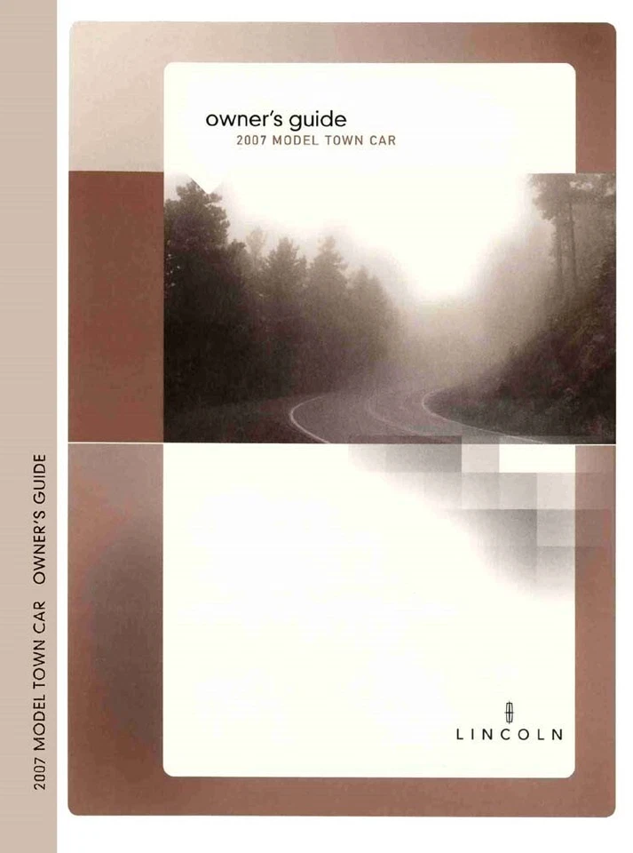 2007 Lincoln Town Car Owners Manual User Guide