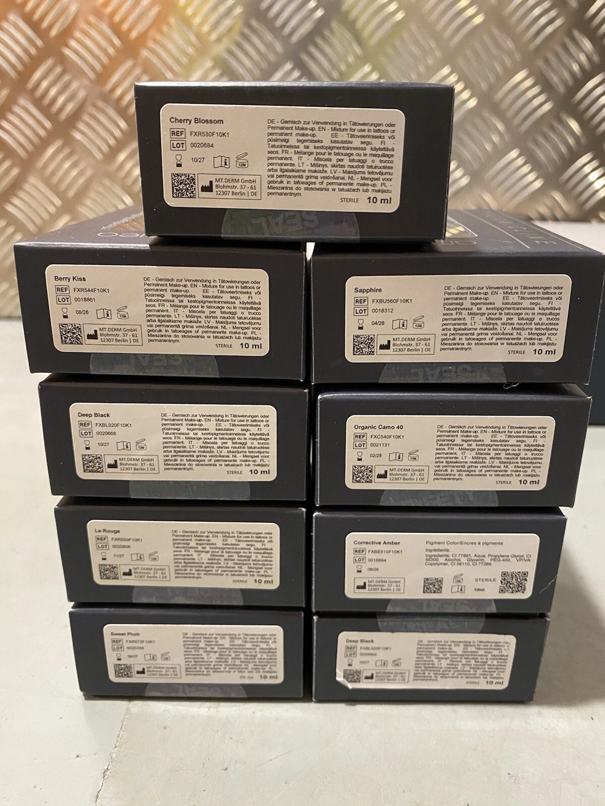Amiea Next PMU Control Unit Colour Pigments Safety Cartridges Brand New 9