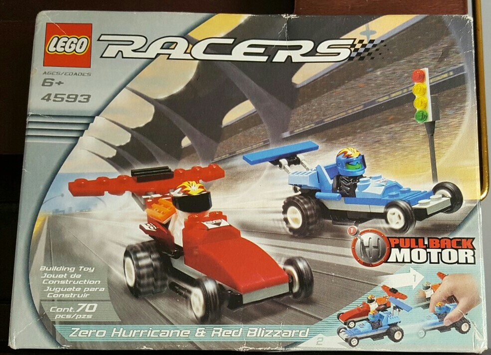 LEGO Racers: Zero Hurricane and Red Blizzard (4593) for sale