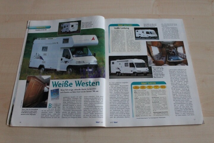 pro mobil 2433) Fiat Ducato 14 Knaus Travel-Liner 525 in einer