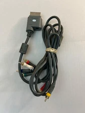 Official Microsoft Xbox 360 Audio Video AV Component HD Cable Cord