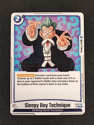 Dragon Ball Super Fusion World - Sleepy Boy Technique FB06-046 - R. Event