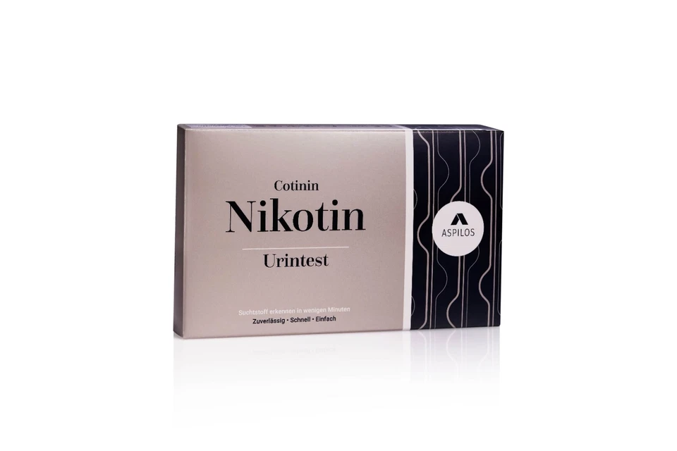 ASPILOS Nikotin Schnelltest | Cotinin Selbsttest für zu Hause