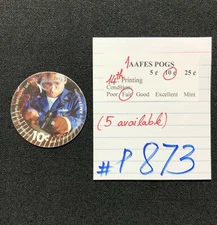 AAFES POGS, 14th Series/Printing,1 POG, 10¢ , #P873, FAIR