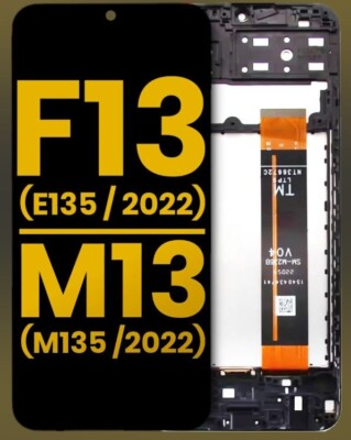 Original LCD Display For Samsung Galaxy F13 (E135/2022)+Free UPS 2 Day Air)