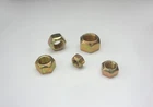 All Metal Lock Nuts 10.9 Yellow Zinc Plated Regular and Fine Thread DIN 980V