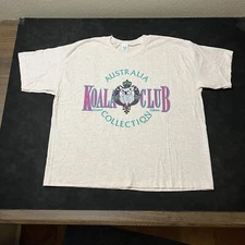 Aboriginal Art Shirt Vintage Australia Ankers Rock Koala Bear Aussie Crop Top