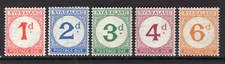 M18164 Nyasaland/Malawi 1950 SGD1/5 - 1950 Dues