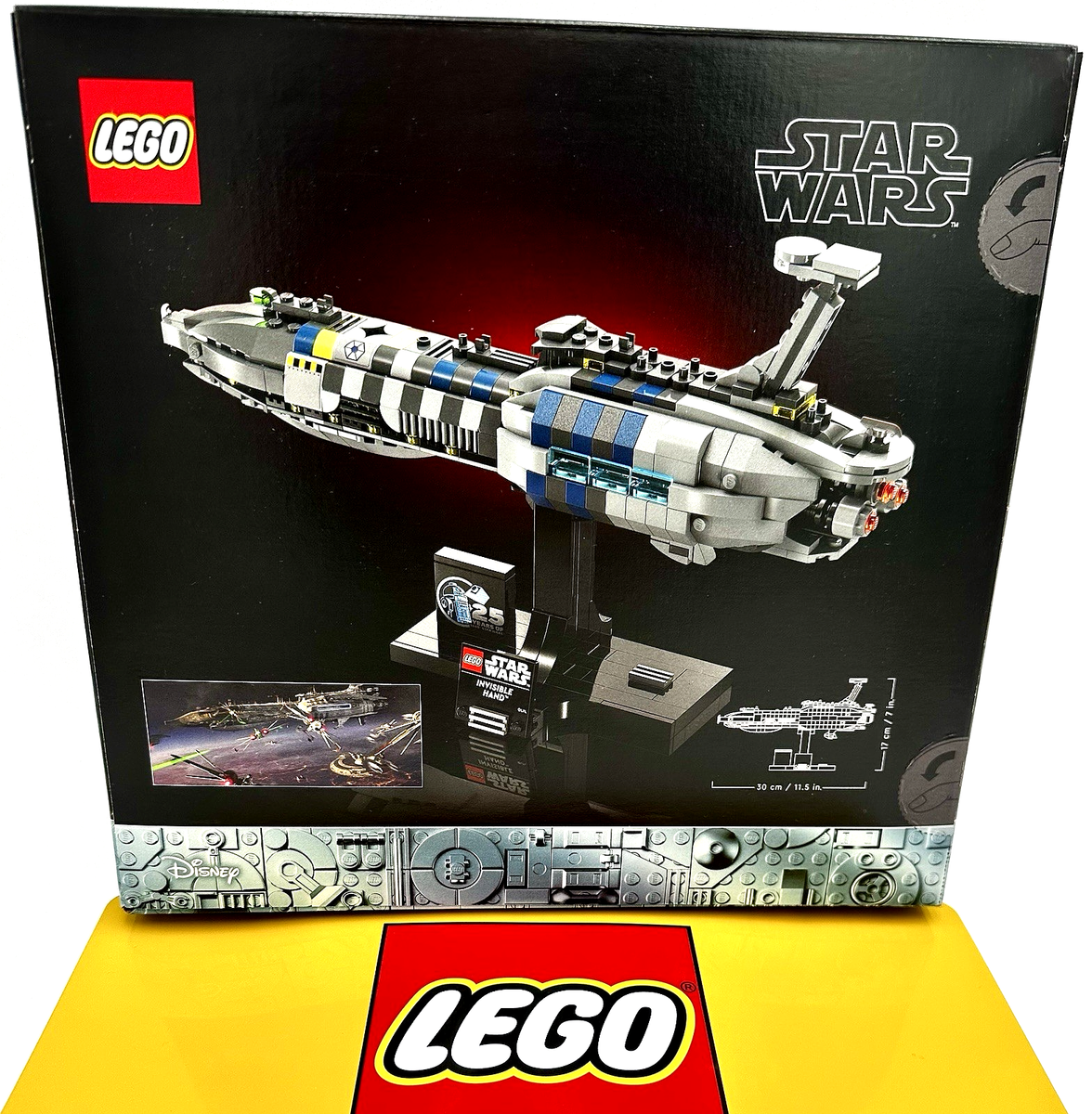 LEGO Star Wars 75377 Invisible Hand 25th Anniversary - Starship