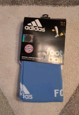 Adidas FCB H GK SO  Stutzen Socks Stutzenstrumpf EU 37-39 hellblau NEU&OVP