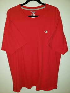 champion red tshirt