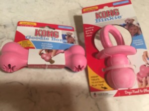 puppy teething pacifier