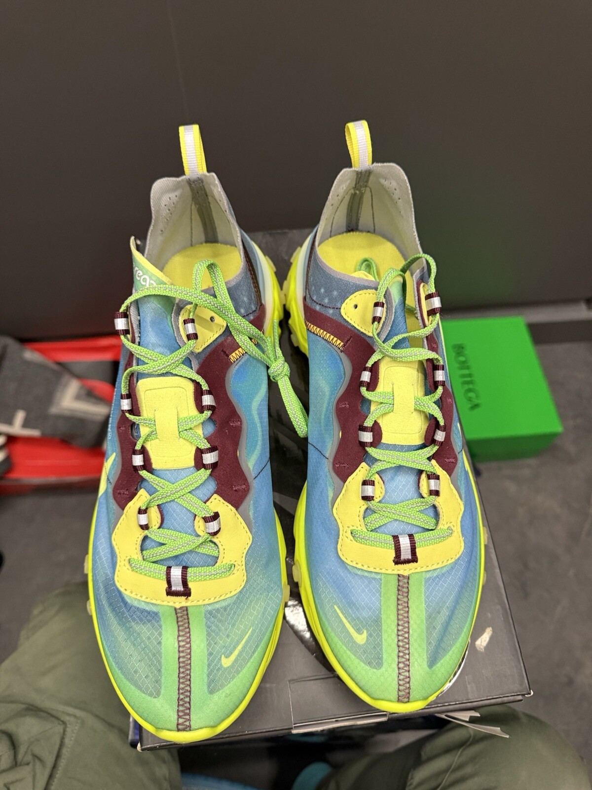 Nike React Element 87 Undercover Lakeside 9.5 BQ2… - image 8