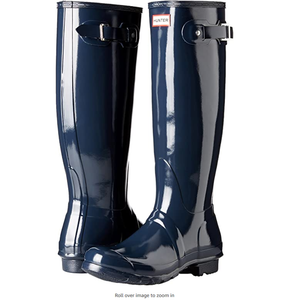 ladies navy boots size 7