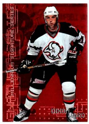 Dixon Ward 1999-00 BAP Millennium Signature Series Ruby (ex-mt) Buffalo Sabres