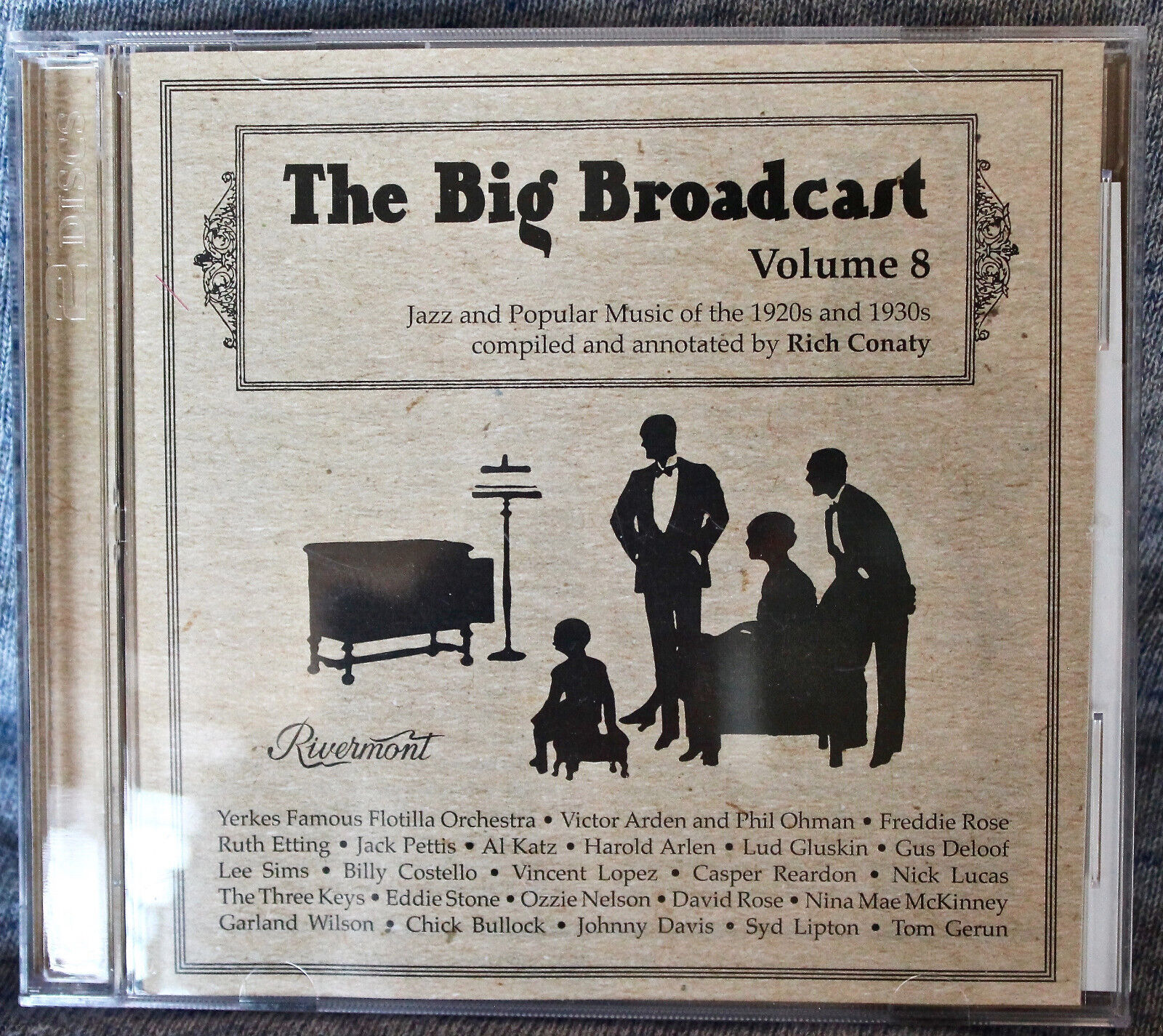 The Big Broadcast Vol 8 Various Artists CD w Audio Catalogue DIsc - (LIKE NEW) 