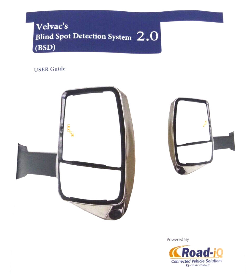 Velvac Road-IQ Blind Spot Protection System Tiffin Motor Home Phaeton 5123729