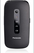 Panasonic KX-TU550EXB 4G Essentials Clamshell Mobile Phone for Elderly 1.2MP Cam