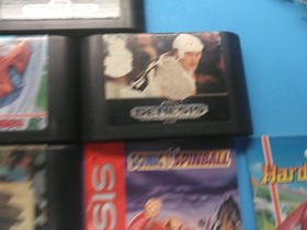 Sega Genesis System 1 W/ 6 Games  All Hookups