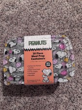 Peanuts Snoopy 20 Piece Meal Prep Storage Con...