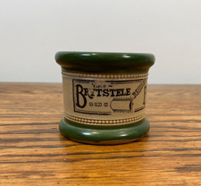 ANTIQUE STONEWARE BRYTSTELE ADVERTISING RAZOR SHAVING BATH