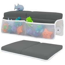 Comfortable Baby Bath Kneeler and Elbow Rest Pad Set   Thick Memory Foam Bath...