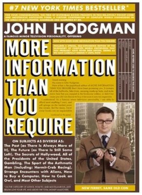 More Information Than You Require,John Hodgman- 9781594483646