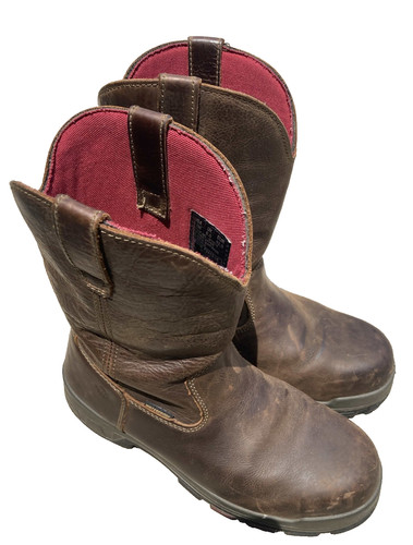 Wolverine Mens Dark Coffee Leather Cabor Wellington EPX CT Work Composite Boots