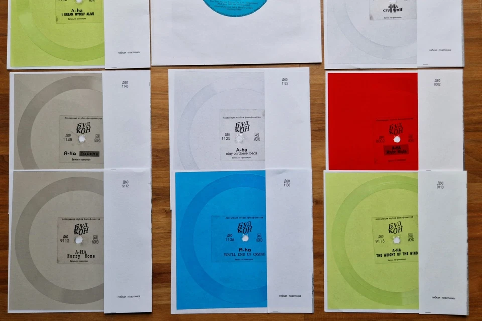 A-ha | AMIGA GDR EP Take On Me + 10× FREE FLEXI-DISC Single 5½" Coloured PL - Bild 4 von 4