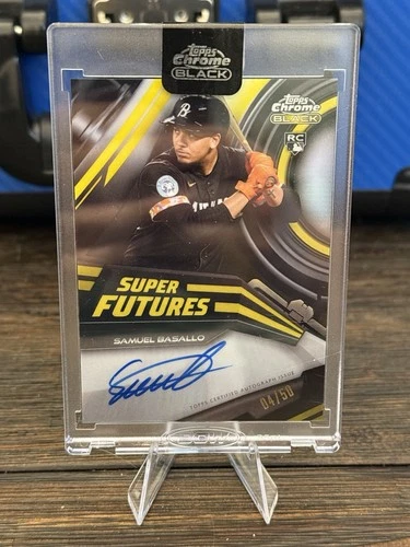 2026 Topps Chrome Black Samuel Basallo Super Futures Autographs (RAW)