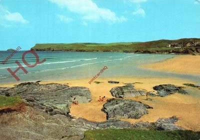 Ansichtskarte>>Polzeath, der Strand und Pentire Head [Jarrold]