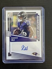 2025 DONRUSS FOOTBALL RASHEEN ALI SIGNATURE MARKS AUTO #SM-RAI