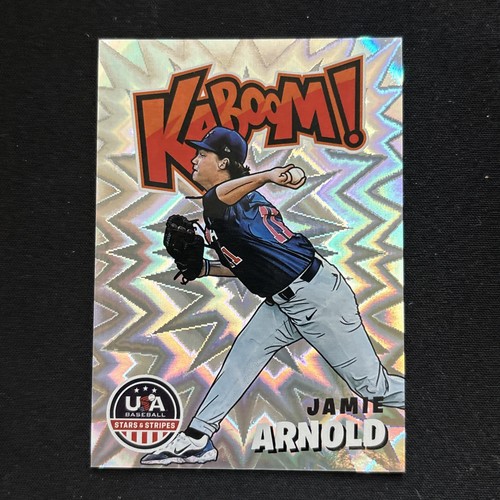 Jamie Arnold #8 2025 Panini Stars and Stripes Kaboom card