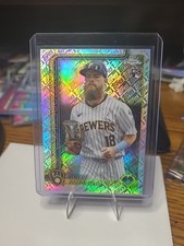 2025 Topps Chrome Update Drew Avans Logo Refractor Rockies Brewers #USC47