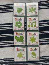 New  Sizzix Small Green Die-cutter Provo Craft Ellison Lot of 8