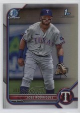 2022 Bowman Chrome Prospects Refractor 303/499 Jose Rodriguez #BCP-62 s9z
