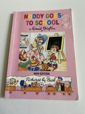 Noddy Goes to School By Enid Blyton ‘New Edition’ Book