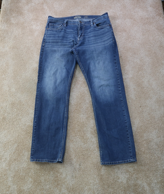 #ad #ad Reclaim Regular Straight leg Jeans Men#x27;s 34x32 Blue Stretch Denim $26.99