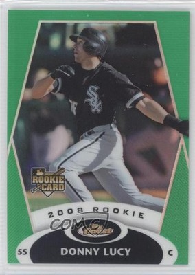 2008 Topps Finest Green Refractor 120/199 Donny Lucy #128 0a1