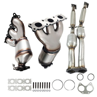 3x Catalytic Converter for VOLVO XC90 2007-2010 3.2L l6 Front & Rear EPA