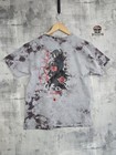 Primitive x Naruto Shippuden Itachi Uchiha Grey Tie Dye Graphic T-Shirt Size S