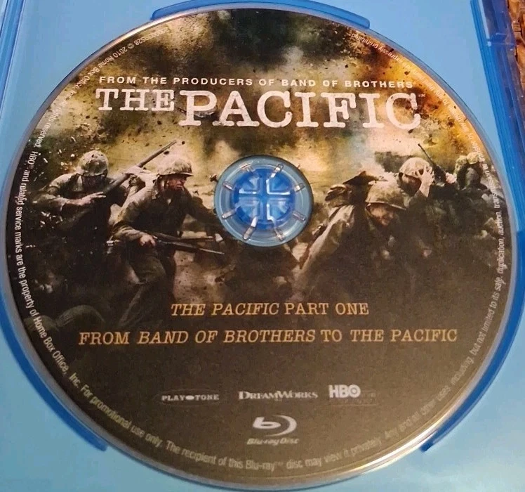The Pacific (Blu-ray Disc One) 2010 WWII RARE HTF OOP  - Image 3 of 3
