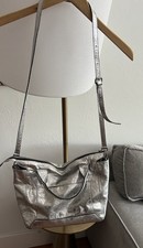 Tosca Blu Y2K 90 s Crossbody Silver  Leather ...